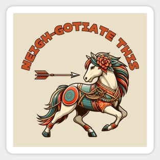 Darts horse Sticker